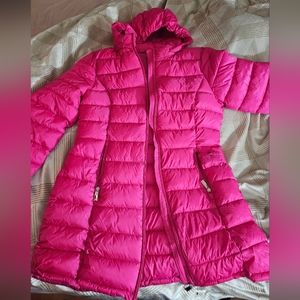 Hot pink Calvin Klein outerwear packable jacket size large. New without tags